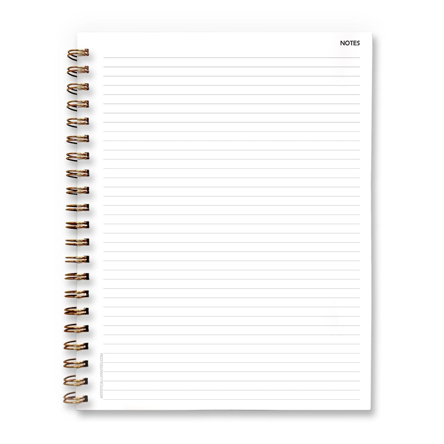 Inside page of the undated weekly lesson plan book. Front, right page.