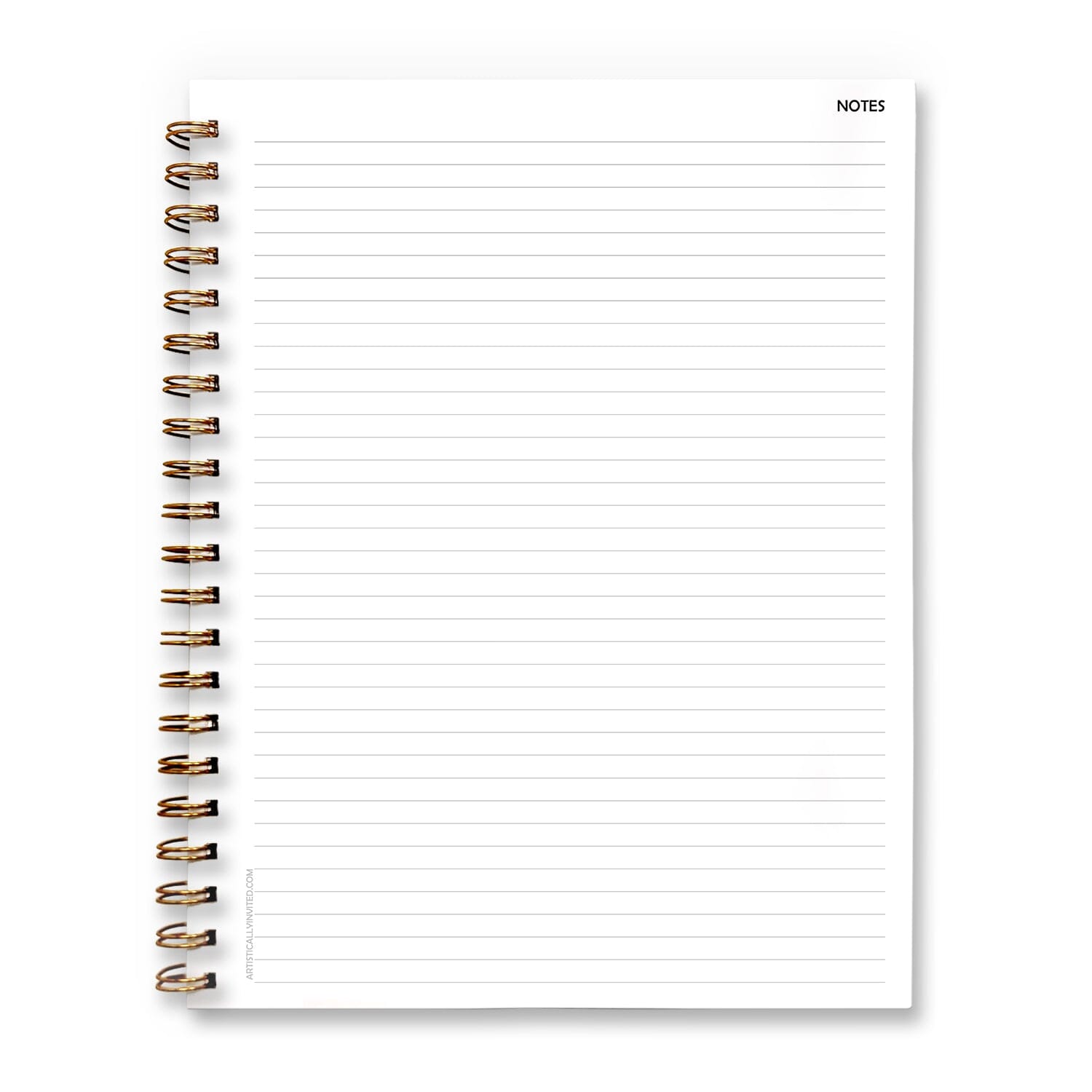 Inside page of the undated weekly lesson plan book. Front, right page.