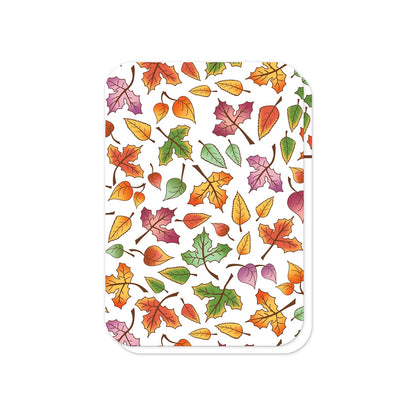 Changing Leaves Fall RSVP Cards (back side with rounded corners) at Artistically Invited.