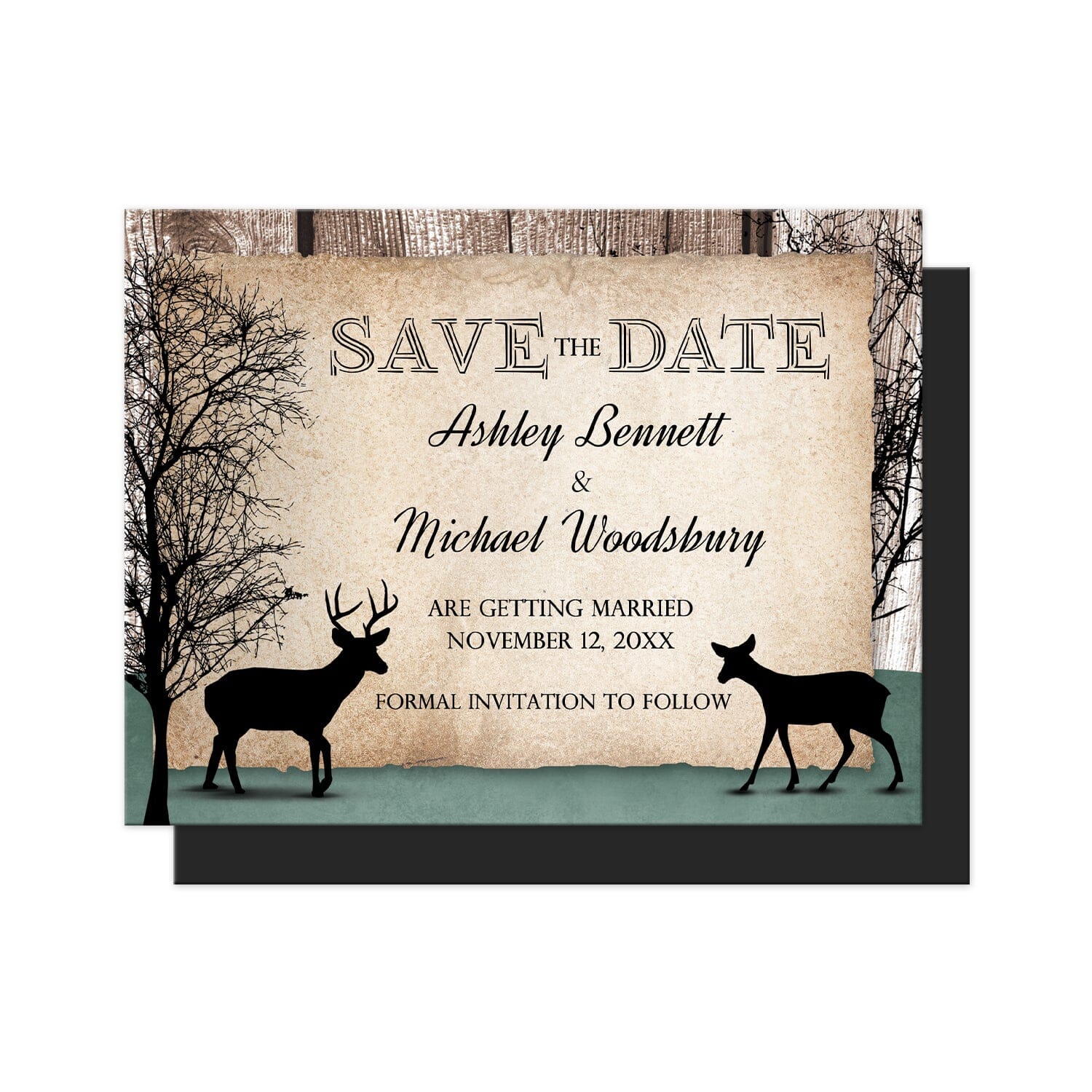 Festive Occasion Thanksgiving Save The Date Magnet - Magnets and Labels