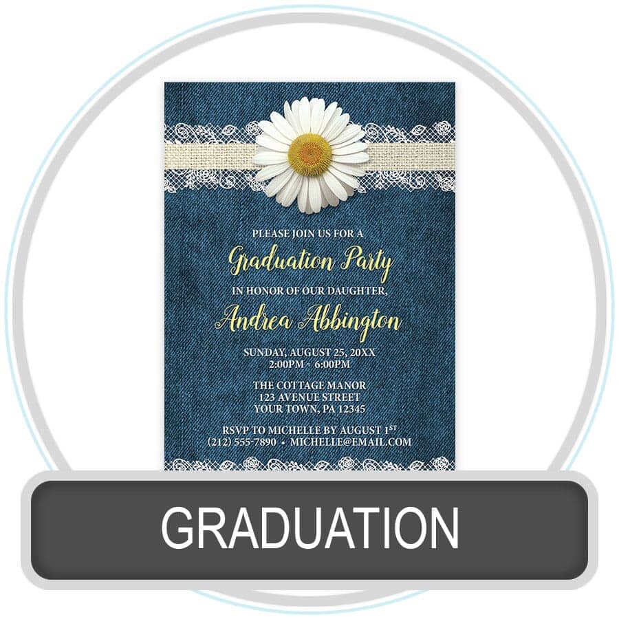 Graduation Invitations online at Artistically Invited
