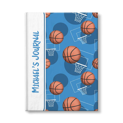 Personalized Blue Basketball Journal at Artistically Invited.