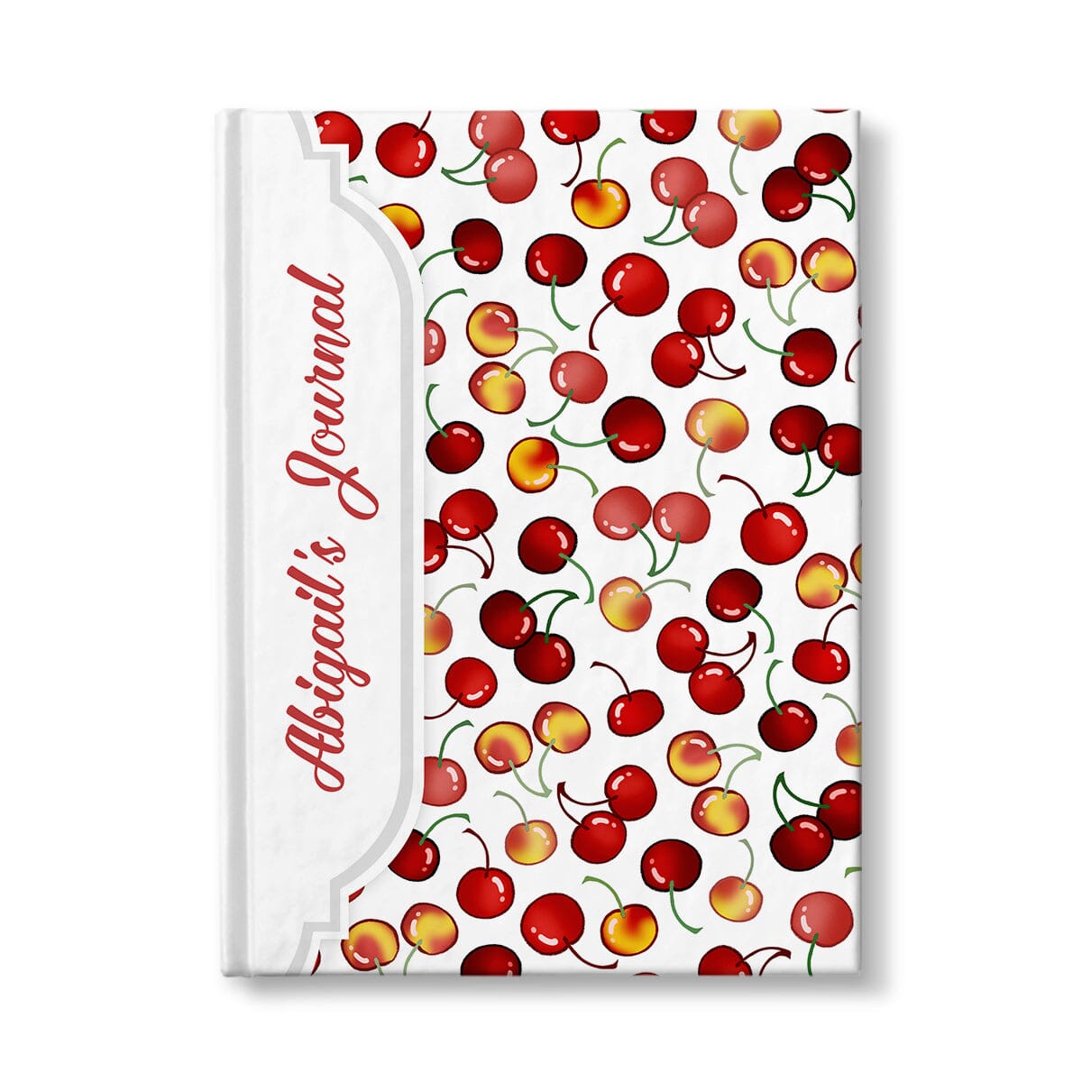 Personalized Cherries Journal at Artistically Invited.