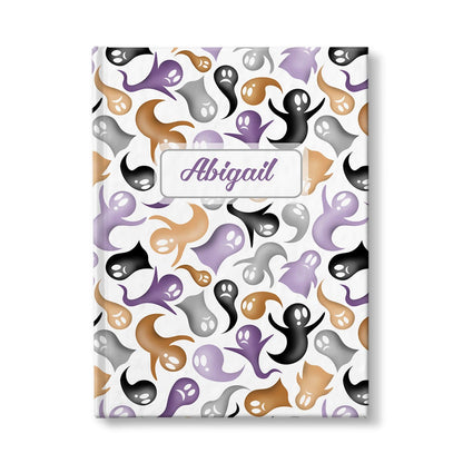 Personalized Ghosts and Spirits Pattern Journal at Artistically Invited.