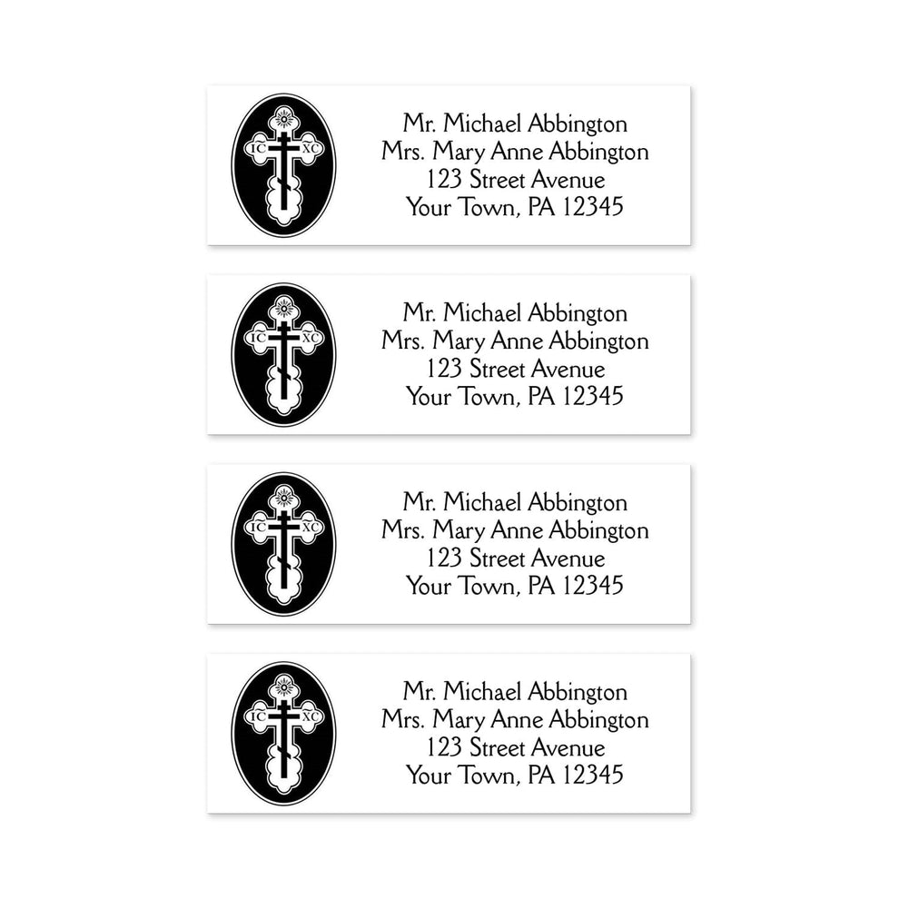 St. Olga Cross Orthodox Address Labels – Artistically Invited
