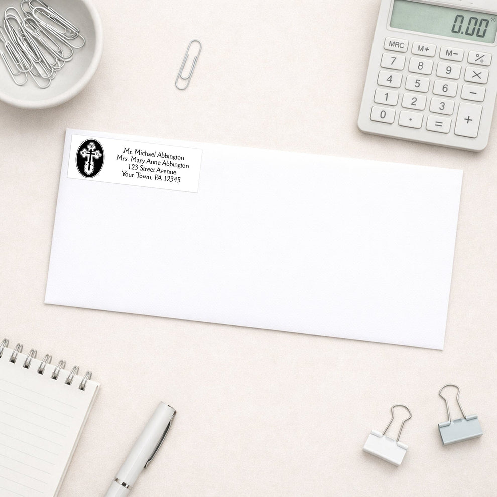 St. Olga Cross Orthodox Address Labels – Artistically Invited