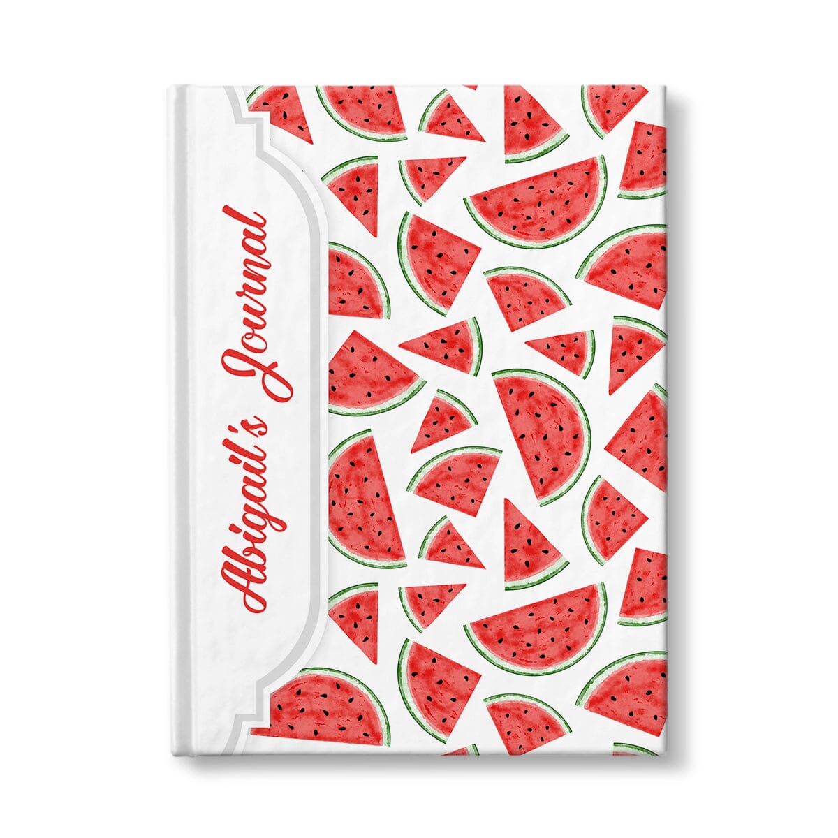 Personalized Watermelon Slices Journal at Artistically Invited.